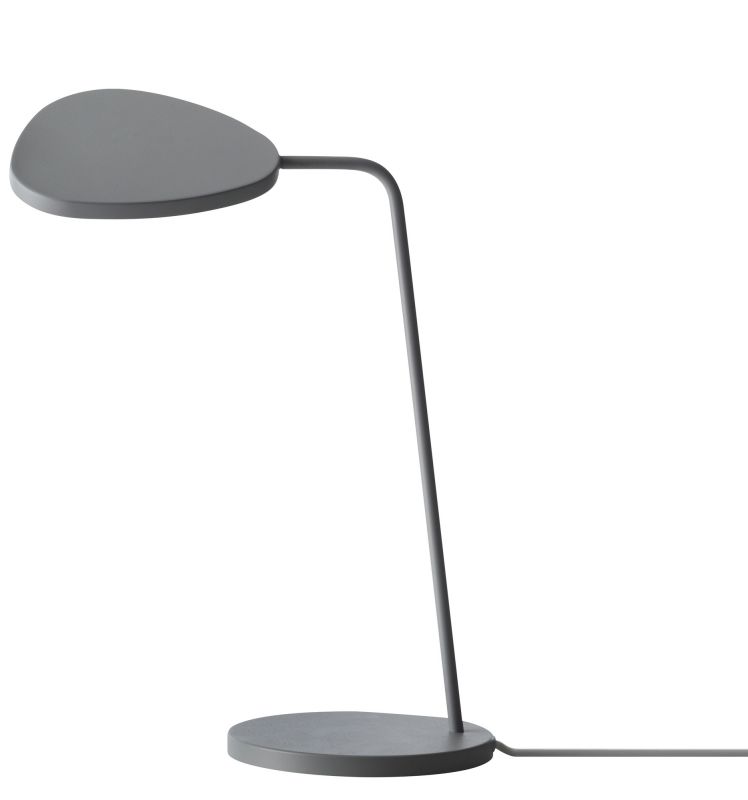 Leaf Table Lamp Grey Muuto SINGLE PIECES